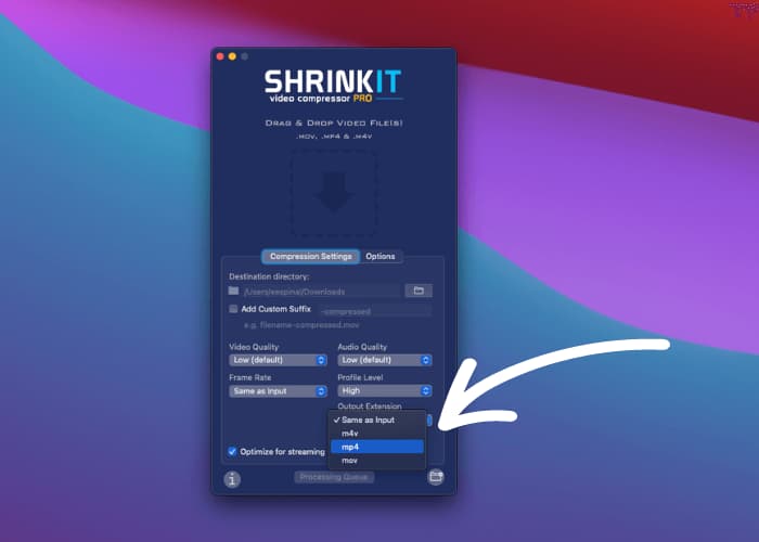 ShrinkIt MP4 converter