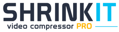 ShrinkIt | The ultimate video compressor app for the mac. logo