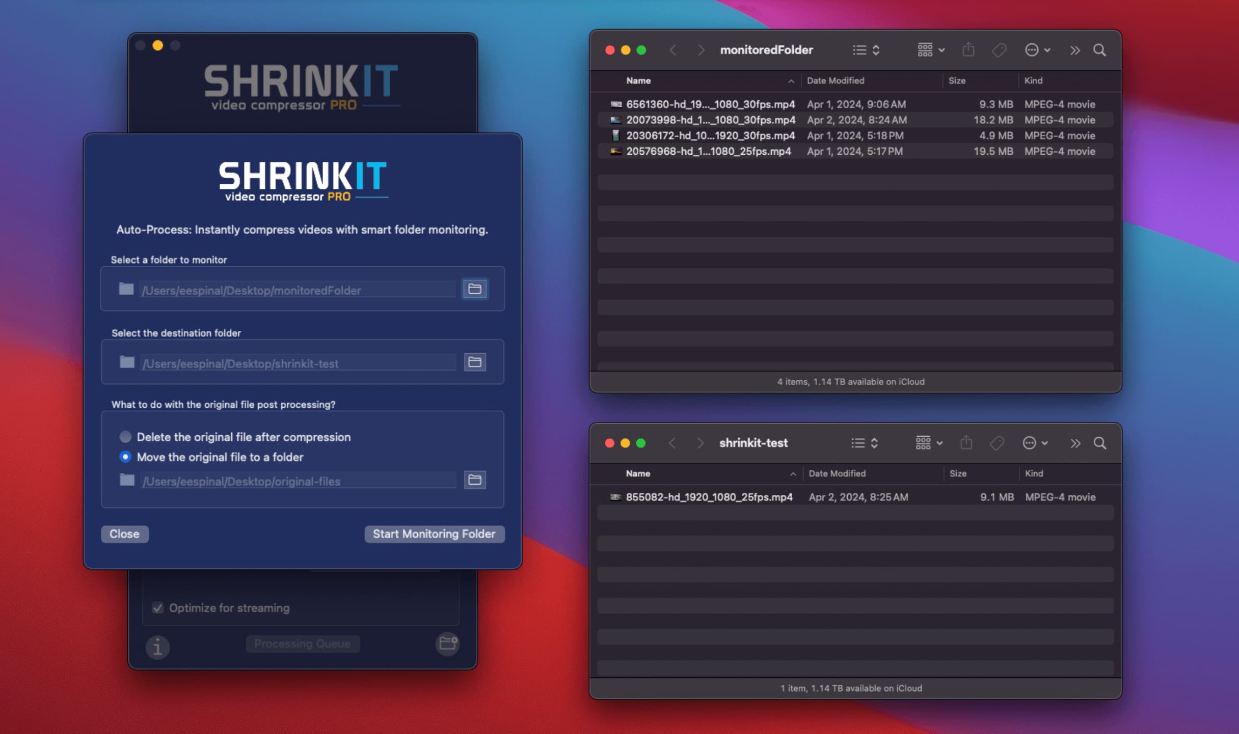 ShrinkIt screenshot